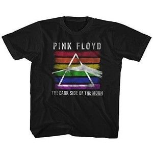 Pink Floyd Toddler T-Shirt Prism Rainbow Dark Side of Moon Kids Tee 3T NWOT